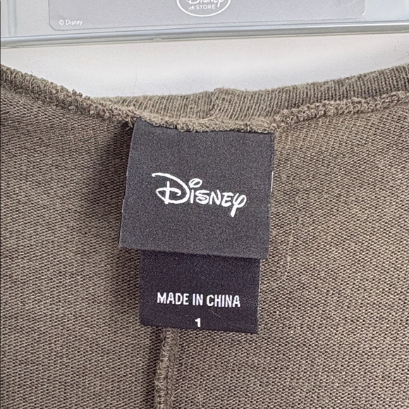 Her Universe Tinkerbell Green Floral Maxi Dress sz 3 and Disney Cardigan sz 1 - Picture 10 of 12